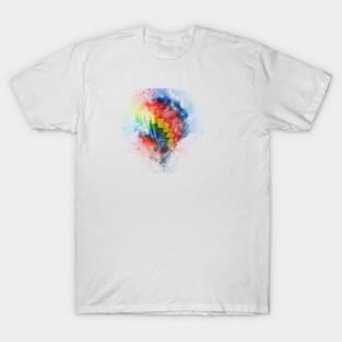 Watercolor Hot Air Balloon T-Shirt